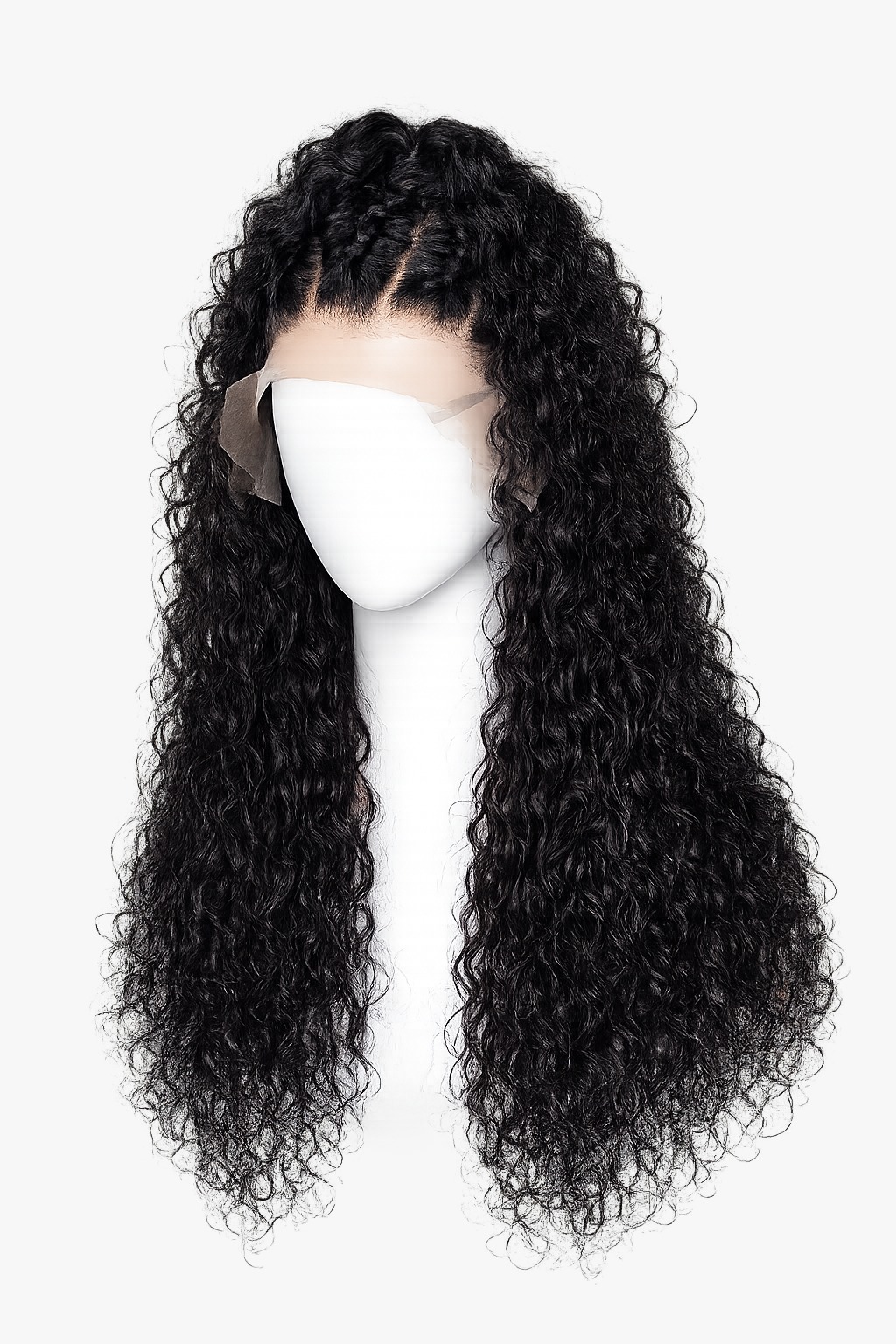 20' Inches Jerry Curl Black