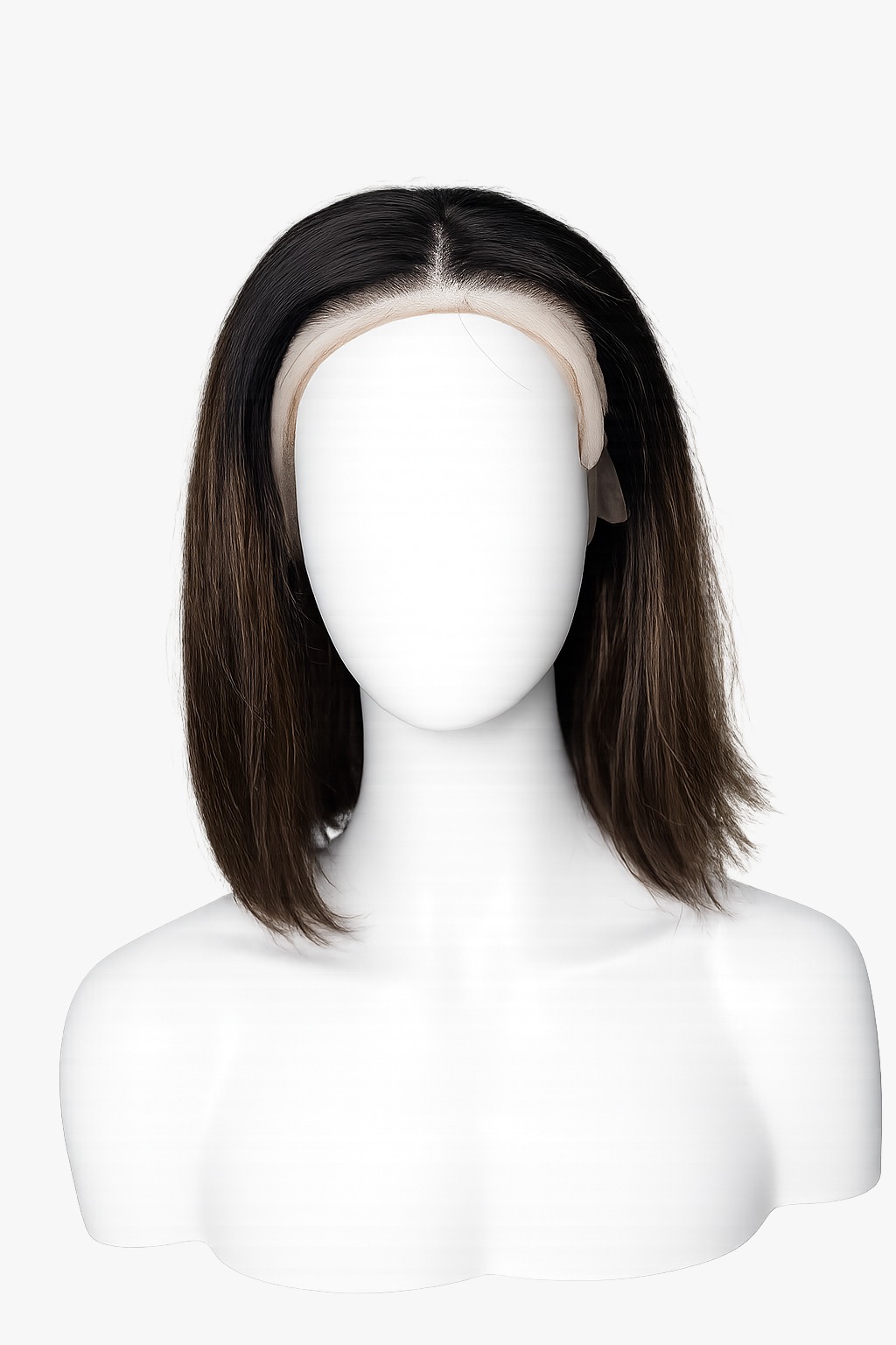 12' Inches Double drawn Bob wig