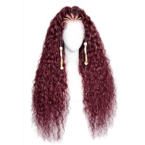 26' InchesJerry Curl Burgundy