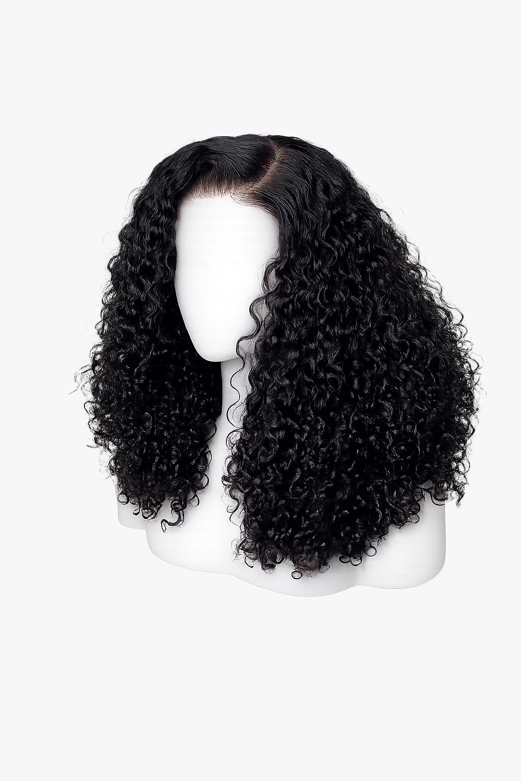 18' Inches Super Double Jerry Curl Black