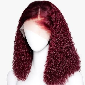 18' Inches Jerry Curl Burgundy